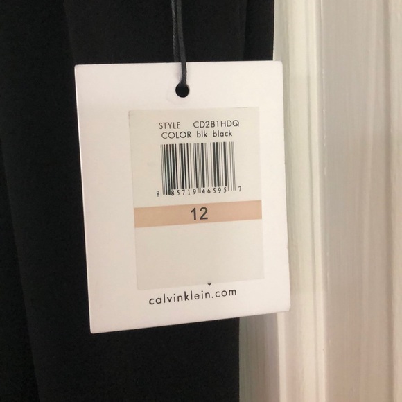 Calvin Klein Black Dress New Never Worn - Picture 3 of 3
